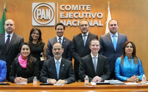 Madero toma posesión como presidente del CEN del PAN