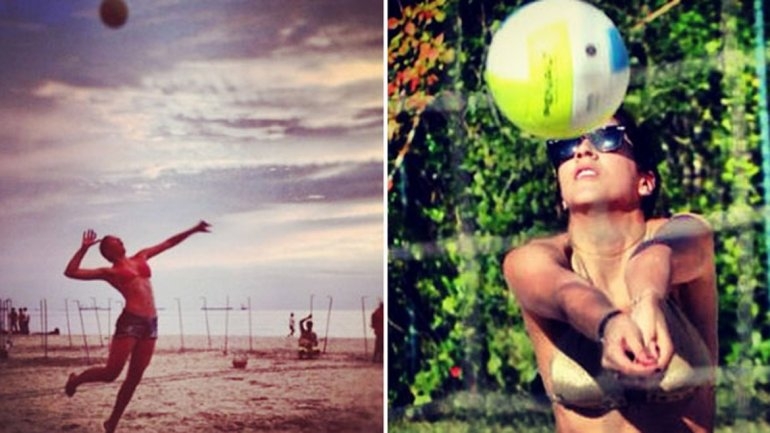 Esposa de James Rodríguez, la nueva sexy voleybolista de España