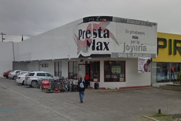 Atracan casa de empeño en la colonia Ex Hacienda Mayorazgo