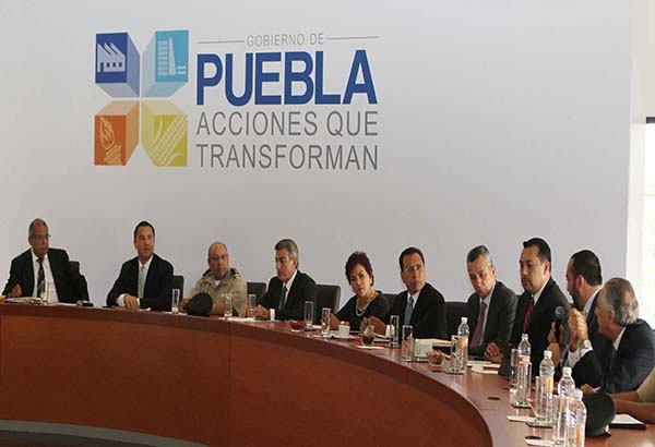 RMV encabeza reunión del Grupo Estatal de Coordinación de Seguridad Pública