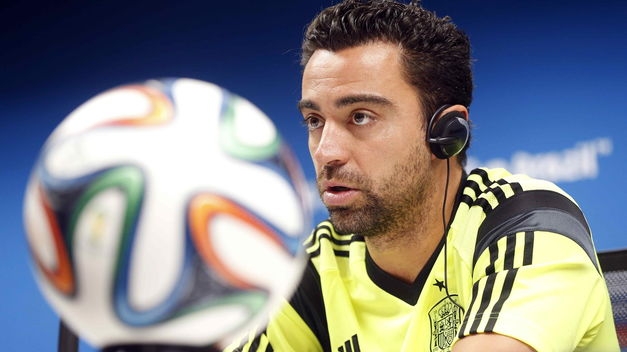 Xavi dijo adiós a la selección española de futbol