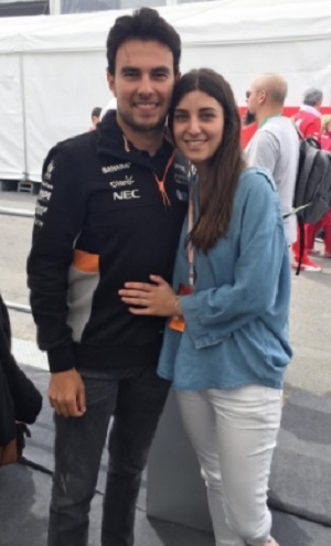 Checo Pérez se casará con Carola Martínez