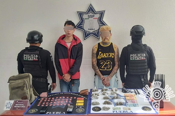 SSP captura al “Maluma”, atracaba camiones y vendía droga en Puebla