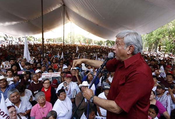 Hubo pacto EPN-RMV, afirma AMLO, y acusa que Blanca Alcalá es “una alcahueta”