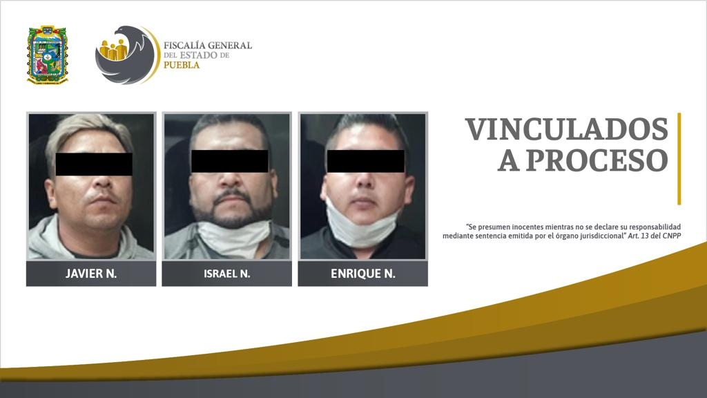 Trío es detenido con 100 dosis de droga en la colonia Galaxia Castillotla