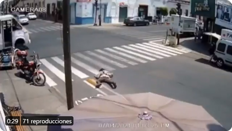 ¿Y tú ya fuiste por tu foto de tu caída en la ciclovía de la 7 Sur en Puebla?