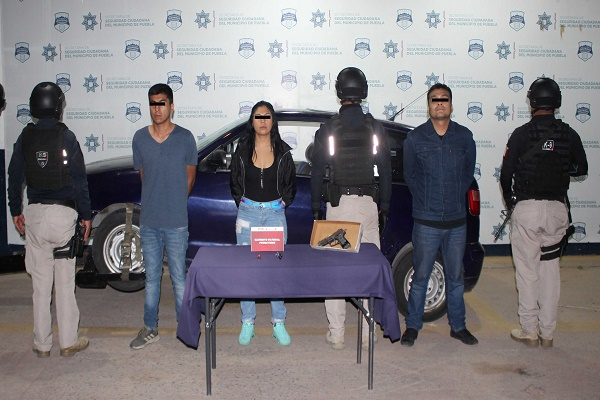 Pareja es detenida en La Margarita por posesión de arma de fuego