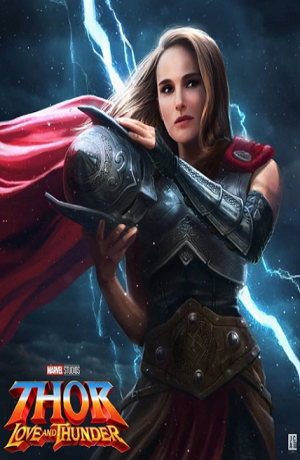 Natalie Portman aparece con su imagen para Thor: “Loves and Thunder”