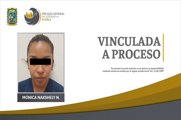 Madrastra de Yaz, menor golpeada en Puebla, es vinculada a proceso