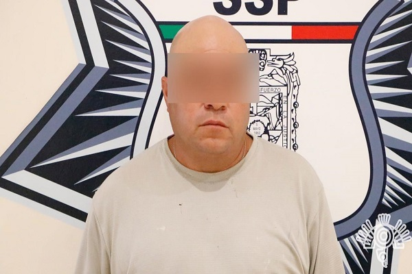 Sujeto en posesión de droga es detenido en Coronango