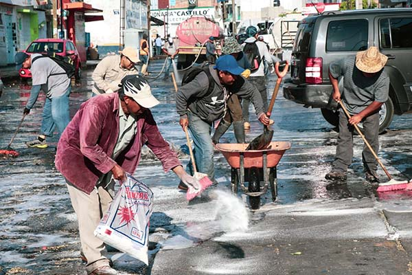 Gobierno de Atlixco continúa con jornadas de sanitización para prevenir el Covid-19