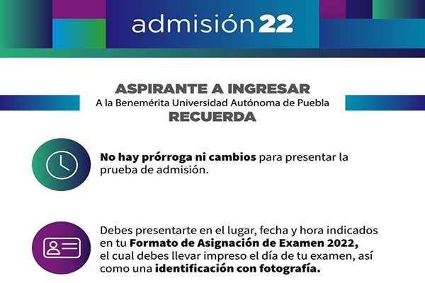 ¿Aspiras a ingresar a la BUAP? Sigue estas recomendaciones