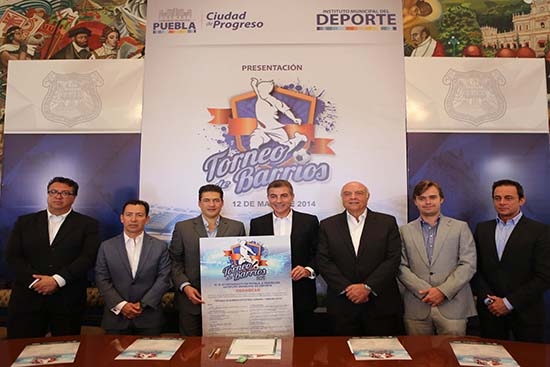 Puebla: Torneo de Barrios 2014; inscripciones hasta el 23 de mayo