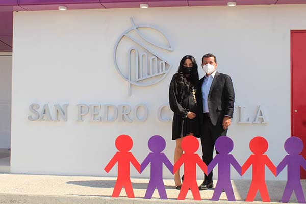 Presidente Municipal de San Pedro Cholula inaugura la Guardería DIF Xixitla