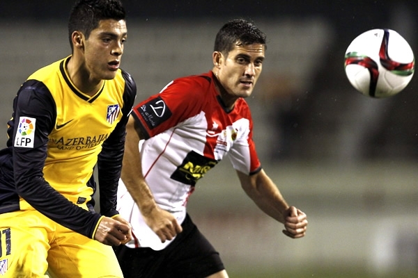 Raúl Jiménez jugó en triunfo del Atlético de Madrid 3-0 ante L’Hospitalet en la Copa del Rey