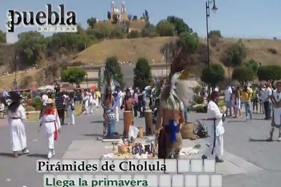 Llega la primavera a las Pirámides de Cholula