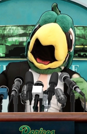 Pepe Perico, a unas horas de convertirse en la mejor mascota de la LMB