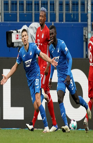 Hoffenheim puso fin a la racha triunfadora del Bayer Munich