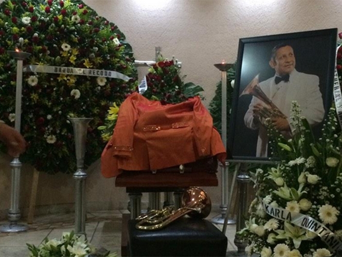 Dan último adiós a integrante de la Banda El Recodo