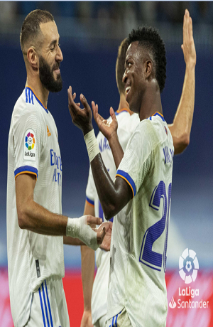 Real Madrid golea 5-1 al Celta en el regreso al Santiago Bernabéu