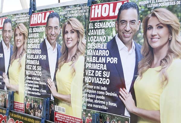 Javier Lozano y su novia Desirée Navarro llegan a la portada de la revista “¡Hola!”