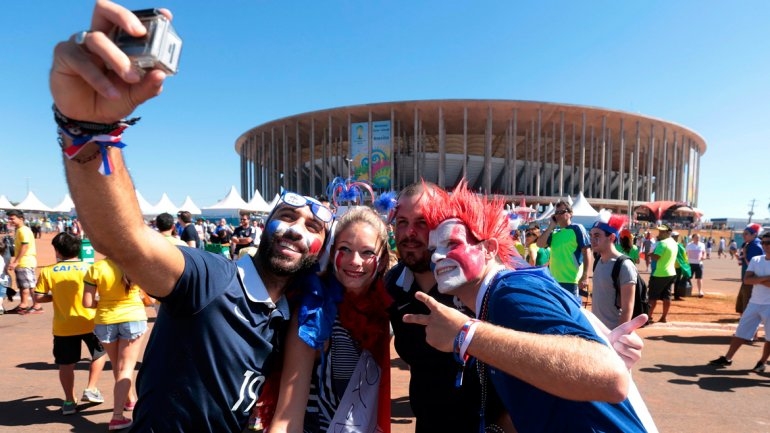 Más de 38 millones de fotos salieron de estadios de Brasil 2014