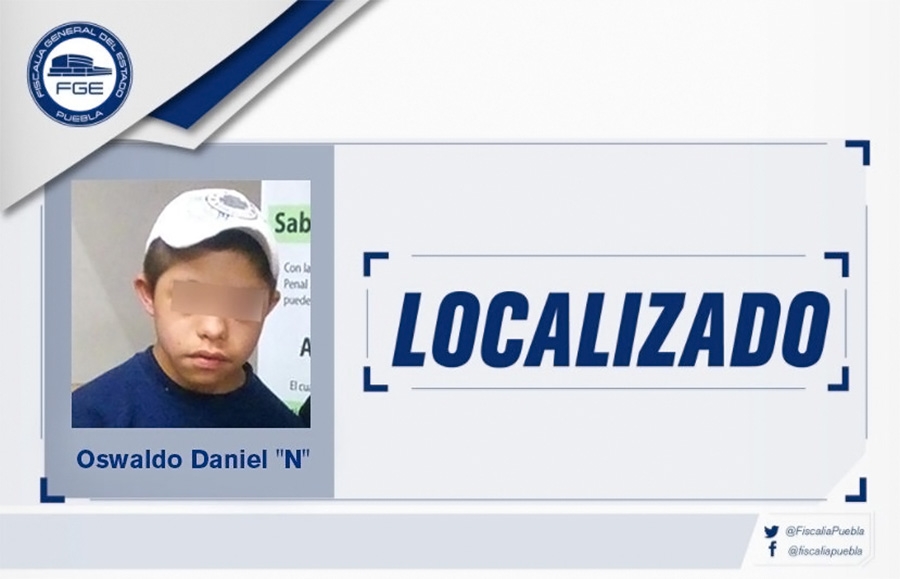 Localizan en CDMX a niño con síndrome de Down desaparecido en Puebla