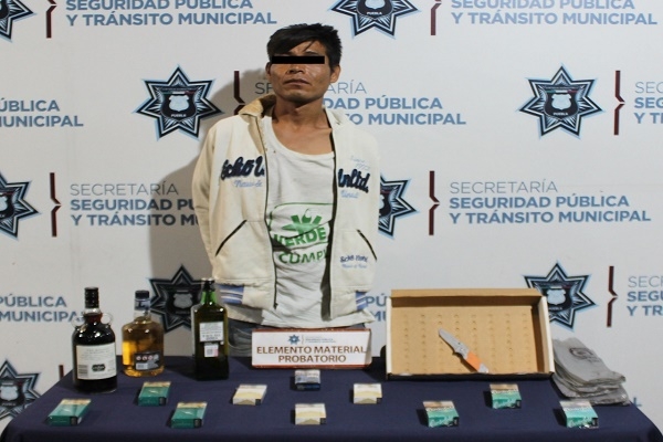 Cayó El Churros, acusado de asaltar Oxxo´s en Puebla