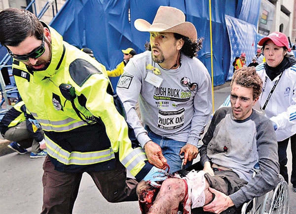 Inmigrante de Costa Rica, héroe del bombazo en la Maratón de Boston