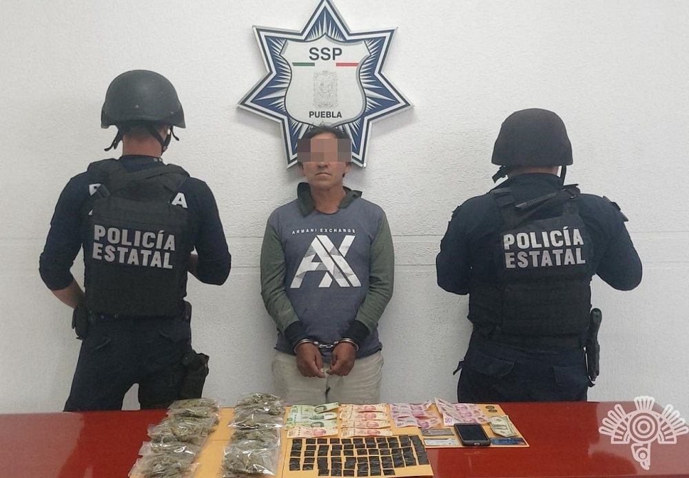 SSP Puebla detiene a delincuente de la banda de “El Moi” en Los Remedios