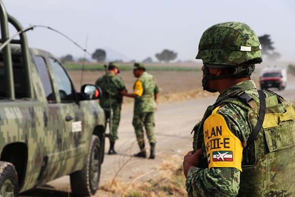 Gobierno de Atlixco y el Primer Regimiento de Caballería Motorizado supervisan rutas de evacuación del Popocatépetl