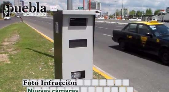 Nuevas cámaras de Foto Infracción en Puebla