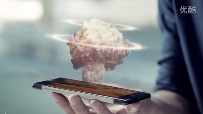 Conoce smartphone que proyecta imágenes en 3D