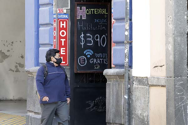Turismo en Puebla disminuyó 66% en el mes de septiembre