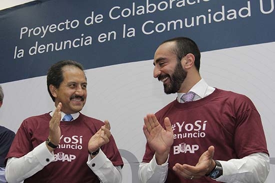 BUAP se suma al proyecto “Yo sí denuncio”