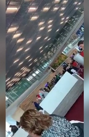 Mexicanos entonan “Cielito Lindo” tras quedar varados en aeropuerto de París