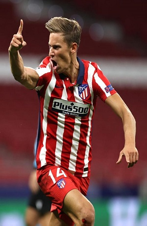 Champions League: Atlético de Madrid derrotó 2-1 al FC Salzburg