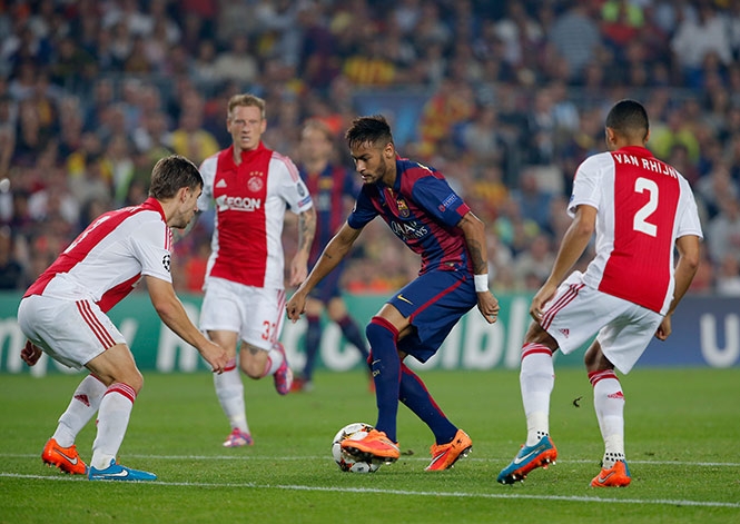 Barcelona derrotó 3-1 al Ajax en Champions League