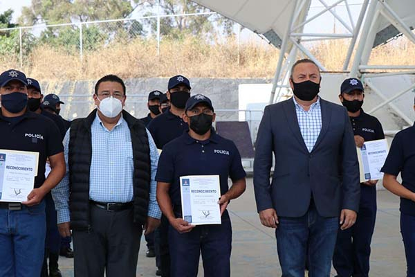 Se incorporan 25 nuevos cadetes a la Policía Municipal de Atlixco