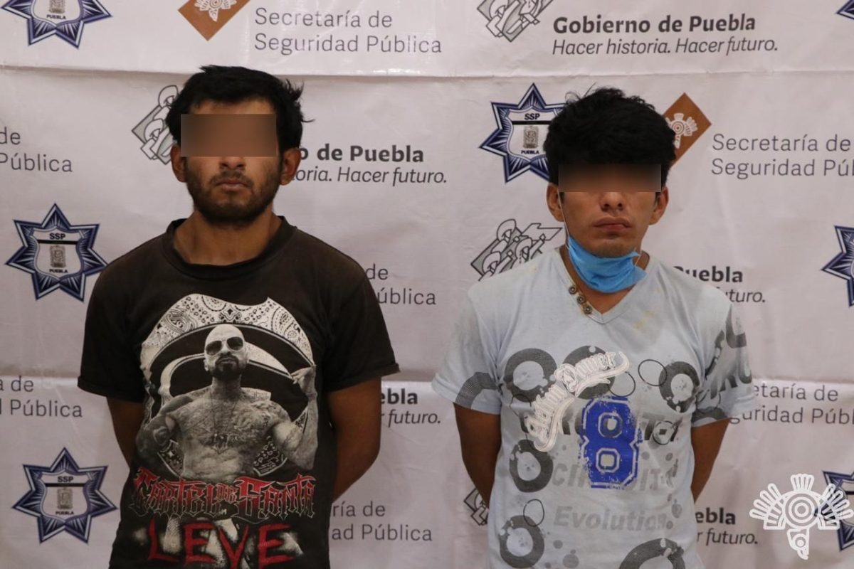 Cómplices de la banda de “El Croquis” son asegurados en Puebla