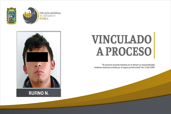 Vinculan a proceso a “El Rufo” por disparar a policías para evitar su detención en Tehuacán