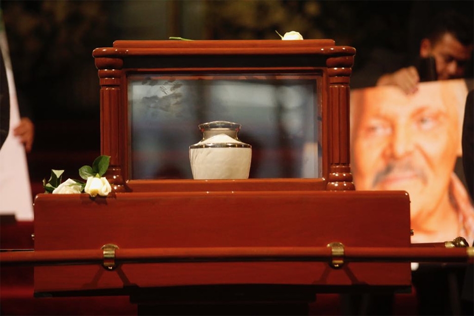 Rinden homenaje a José Luis Cuevas en Bellas Artes