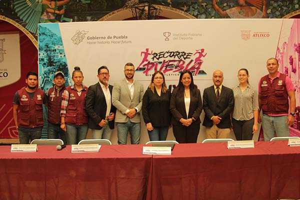 Atlixco, sede de Recorre Puebla 2022