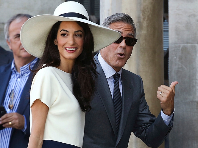 Esposa de George Clooney regresó a sus labores jurídicas