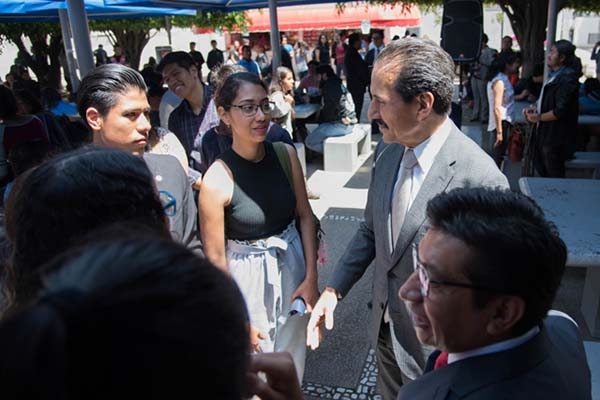 La seguridad de la comunidad universitaria, prioridad en la BUAP: Esparza Ortiz