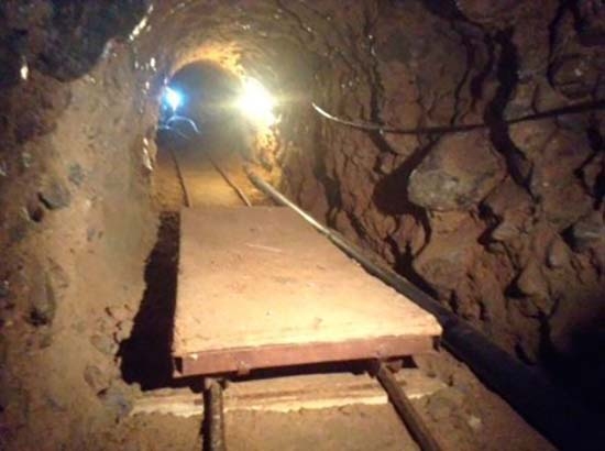 Así es el narcotúnel del Cártel de Sinaloa hallado en Tijuana