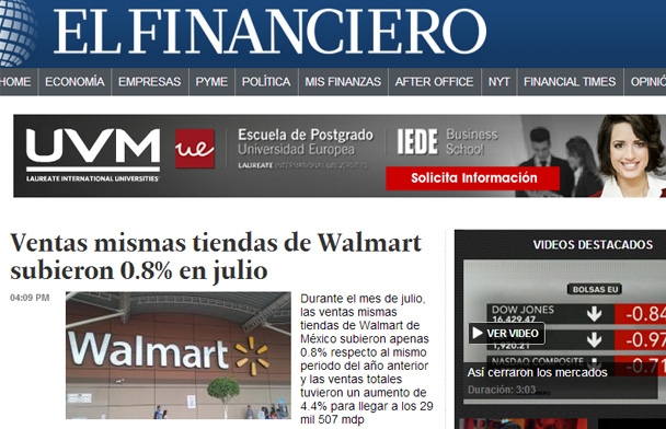 Embargan marcas y cuentas bancarias del periódico El Financiero