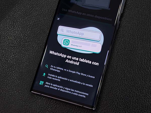 WhatsApp ya se puede usar en tablet o dos smartphones al mismo tiempo