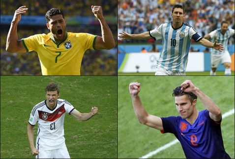Alemania vs Brasil y Argentina vs Holanda, emularán finales de 2006 y 1978
