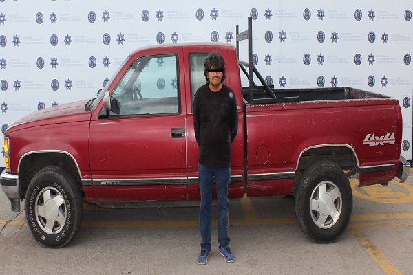 Cayó ladrón de camioneta en la colonia Naciones Unidas